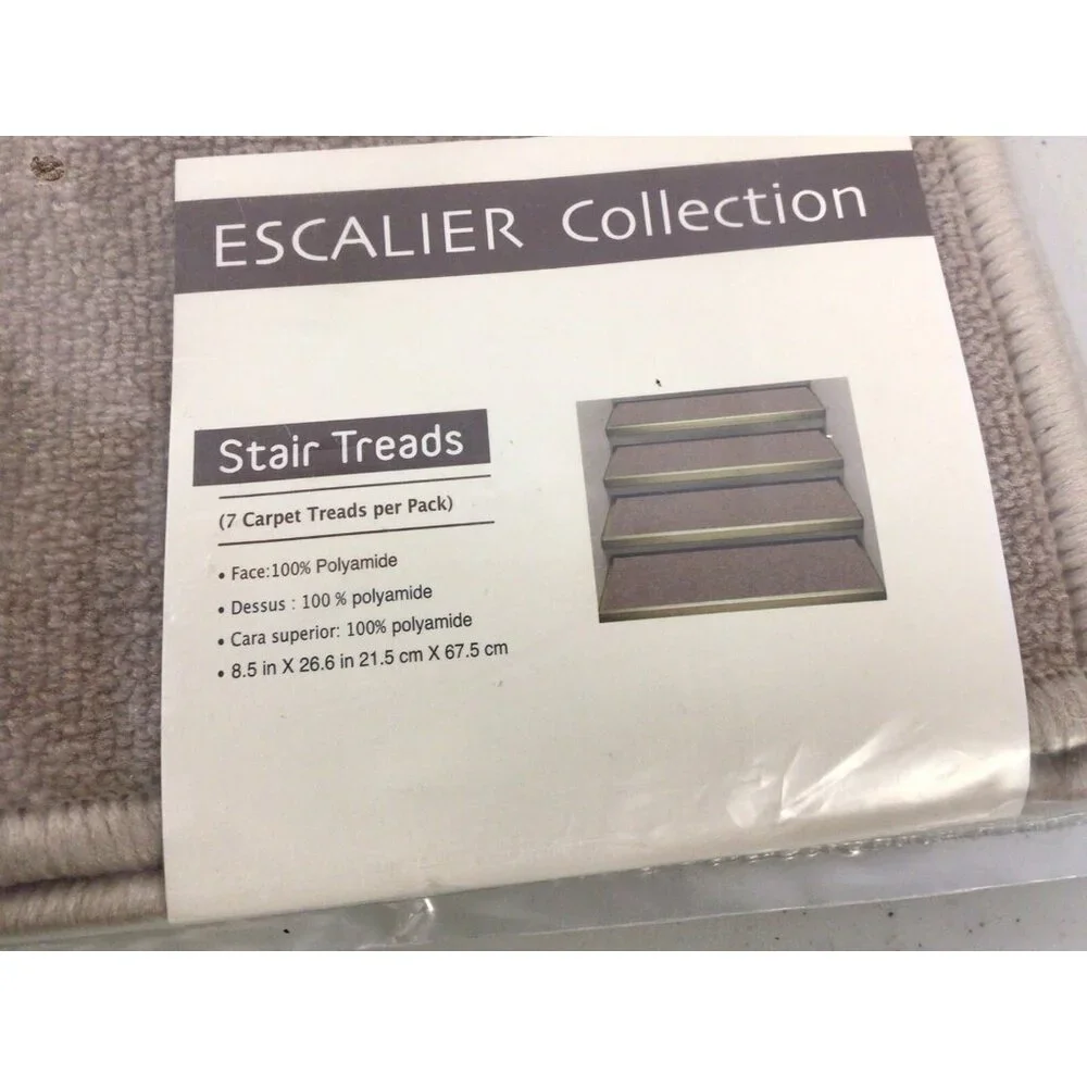 Stair Treads Carpet Indoor Runners Set of 7 New